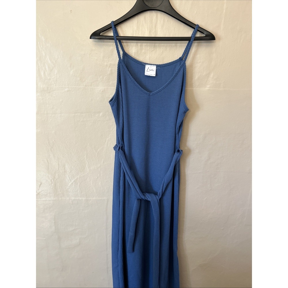 Olivia Ray XL Blue Long Sundress